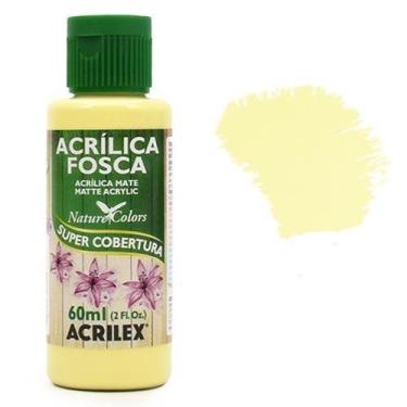 Imagem de Tinta Acrílica Nature Colors Acrilex 60ml, 808 - AMARELO BEBÊ