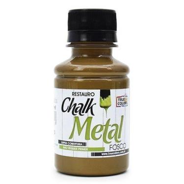 Imagem de Tinta Chalk Metal Fosco True Colors 100ml, 4998 FERRO