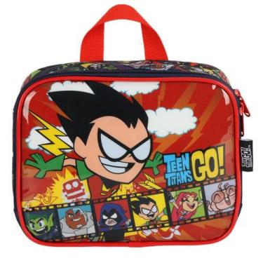 Imagem de Lancheira Teen Titans Go Térmica Escolar Infantil Merendeira - Luxcel