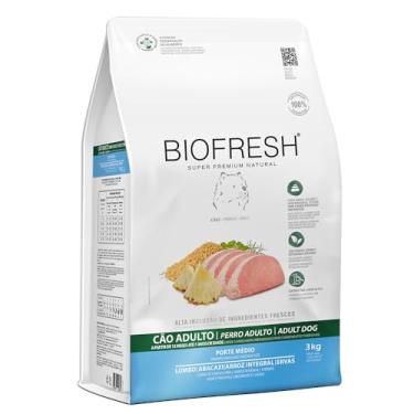Imagem de Ração Biofresh Cães Adultos Raças Médias Lombo e Abacaxi 3 kg