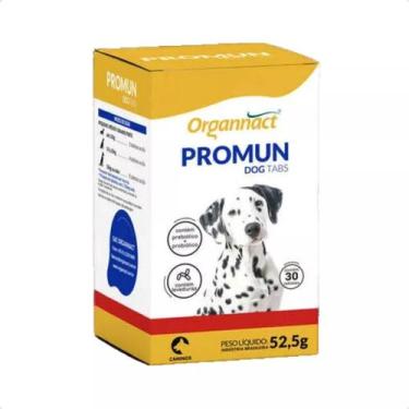 Imagem de Suplemento Vitamínico Promun Dog Tabs 52,5g com 30 Tabletes Organnact,