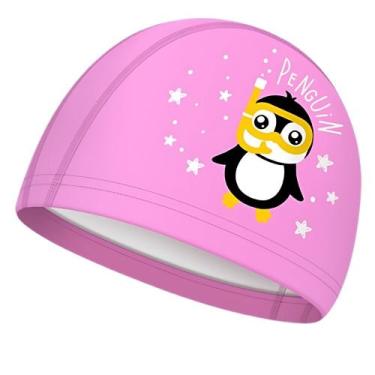 Imagem de Touca De Natação Adulto e Infantil Profissional - Hero Band, Pinguim r