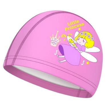 Imagem de Touca De Natação Adulto e Infantil Profissional - Hero Band, Princesa 