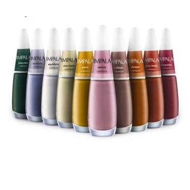 Imagem de Kit com 7 Esmaltes Impala A Cor da Sua Moda 02