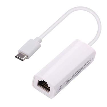 Imagem de Green-utech Adaptador RJ45 para USB tipo C, adaptador de rede Ethernet de 100 Mbps para desktop, tablet, laptop