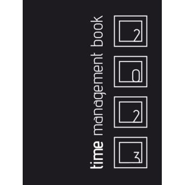 Imagem de Time Management Book: Classic Motivational Simple Business Planner|Agenda|Weekly & Monthly Calendar|Chaos Coordinator|Budget Habit Tracker|Savings ... Lists|Sudoku|Notes|Large Size