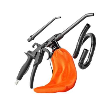 Imagem de Esquirla Compressor de ar Soprador Vácuo Pneumático Vácuo e Ferramenta de de Ar Computador Portátil Remoção de Poeira Auto Clean Air Duster, Sem Tubo de Mola