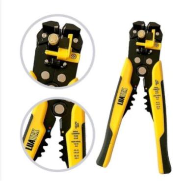 Imagem de Alicate descascador e crimpador de fios - Bomder