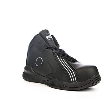 Imagem de Hoss Sapato industrial preto com aro masculino, Preto, 14 Wide