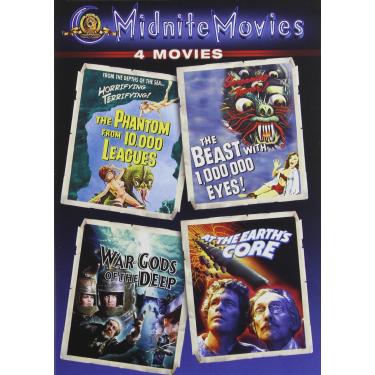 Imagem de The Phantom from 10,000 Leagues / The Beast with 1,000,000 Eyes! / War Gods of the Deep / At the Earth's Core (Midnite Movies)