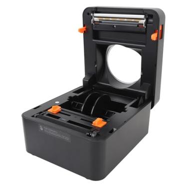 Imagem de Impressora de Etiquetas de Papel Térmico, Impressão Em Lote de Alta Velocidade, Interface USB 203DPI, Suporta Várias Etiquetas, Amplamente Utilizada Em Vários Setores,