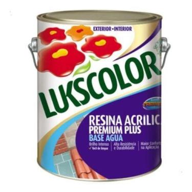 Imagem de Resina Acrílica Base De Água Brilhante 3,2 Litros Lukscolor