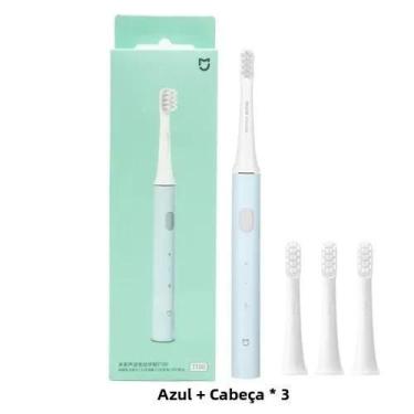 Imagem de Escova de Dentes Elétrica Sônica Xiaomi Mijia T100 - À Prova D'Água e 