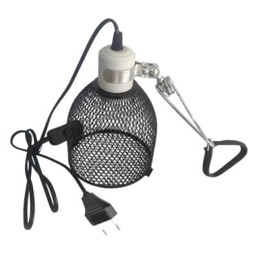 Imagem de Bothyi Aquecimento de répteis Cerâmica emissor de calor Lamphadhade 160W Lâmpada de aquecimento de répteis Anti -escaldado para pet lagarto com tartaruga de