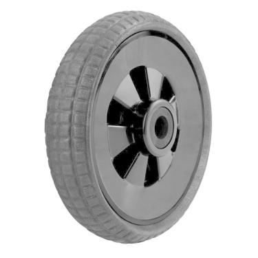 Imagem de Pneu Maciço Tramontina De Pvc Com Roda Plástica 6.8 Polegada Para Carrinho De Mão E Triturador