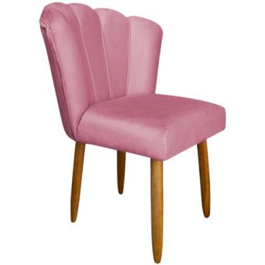 Imagem de Cadeira Poltrona Flor Sala Quarto Penteadeira Camarim Salão - Vit Deco