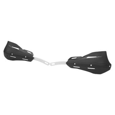Imagem de Protetor de mão para guidão de motocicleta, universal de alta resistência, fácil instalação, 22 mm, 28 mm, protetores de mão para EXC (preto)