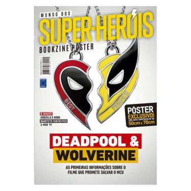 Imagem de Superpôster Mundo Dos Super-Heróis - Deadpool & Wolverine