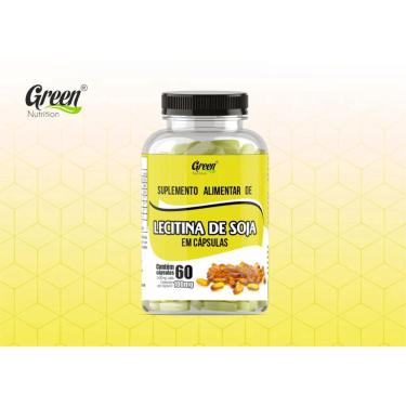 Imagem de Lecetina de soja 1000MG 60CAPS green nutrition