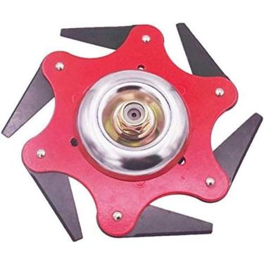 Imagem de Disco Lâmina 6 Pontas Motopoda Podador Galhos Serra