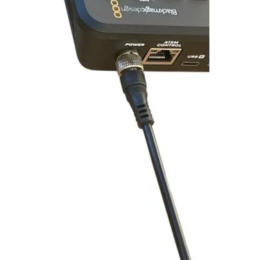 Imagem de GT POWER Adaptador De Alimentação Ca Com Trava De Rosca Compatível Com Blackmagic Design Atem Mini Pro E Atem Mini Pro Iso