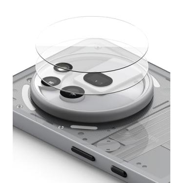 Imagem de Ringke Vidro para câmera [proteção multicamadas] compatível com o protetor de lente da câmera Nothing Phone 3a Pro, capa de vidro temperado projetada para o telefone Nothing (3a) Pro - pacote com 2