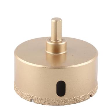 Imagem de Broca de Núcleo de Zaweliyo, Serra de Orifício, Abridor de Orifícios de Ladrilhos de Aço Carbono, Broca Com Revestimento para Porcelana, Vidro, Mármore, Cerâmica, Rocha e (75 mm)