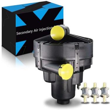 Imagem de YZHIDIANF Bomba de injeção de ar secundária atualizada 0001406385 adequada para: -Smart Fortwo Passion Pure 2 portas 2008 2009 2010 2011 2012 2013 2014 2015, 000 140 63 85,05800 00003 9 (1 peça)