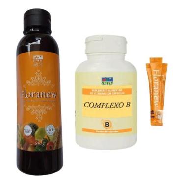 Imagem de Floranew Garrafa 630g + 01 Complexo B 90 cáps + 05 Sachê Floranew