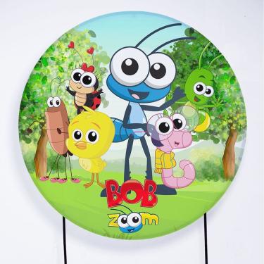 Imagem de Painel Decorativo para Festa 1,80x1,80 metros Vesti Fácil com Elástico Bob Zoom - Fera Print