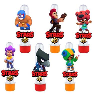 Imagem de 50 Tubetes Brawl Stars - Genérico