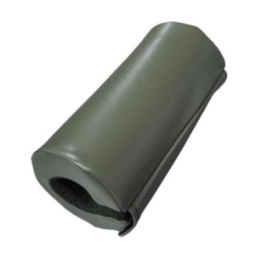 Imagem de Vaveren Almofada de barra de ginástica para treino, resistente, macia, multiuso, para barras de dança, capa de barra de ginástica para barras altas e baixas, Verde Escuro