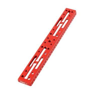 Imagem de ZGUZMCMK Placa de Montagem de Cauda de para Telescópio, Acessórios Profissionais de Substituição para Telescópio Astronômico, Astrofotografia, Liga D, 320mm Vermelho