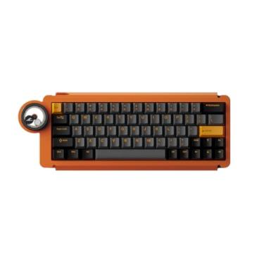 Imagem de DRY STUDIO Ice Ring 63 RT HE Teclado magnético para jogos, precisão de 0,01 mm, latência de 0,125 ms, interruptores magnéticos TTC KOM Hall Effect, leve, todo em metal, acessórios para jogos RGB