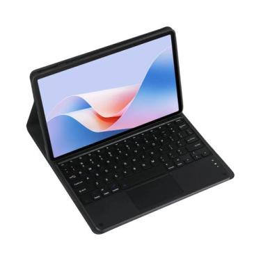 Imagem de Capa Preta Para Teclado Bluetooth Com Mouse Para Samsung Galaxy Tab a 