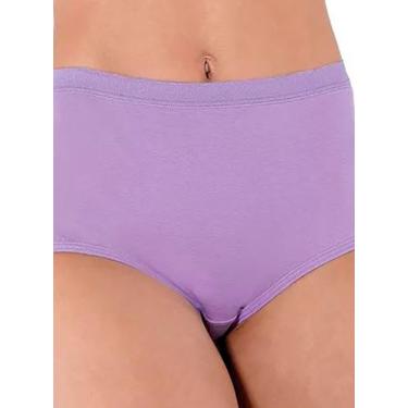 Imagem de Calcinha Clássica Demillus 057115 Bali Sem Costura Algodão T. P/XG, XG