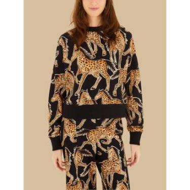 Imagem de Casaco Cropped Cavalo Onça Farm Cor:;Tamanho:G-Feminino