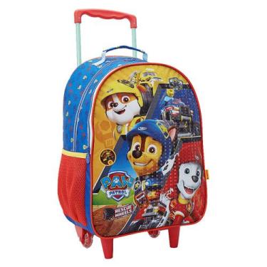 Imagem de Mochila Patrulha Canina Rodinha Infantil Rescue Wheels Xeryu - Xeryus