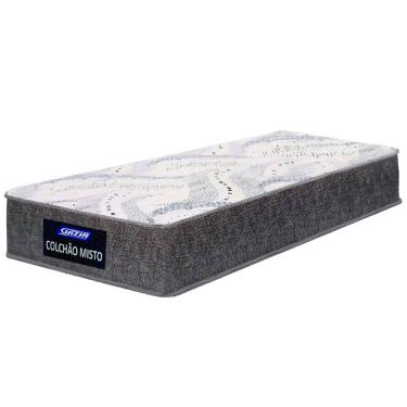 Imagem de Colchão Solteiro Gazin Espuma 88x188x17cm Camboriú Marrom