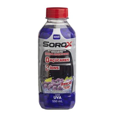 Imagem de Bebida Hidratante Sorox 8 Íons Uva 550ml