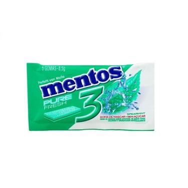 Imagem de Goma Mentos Pure Fresh Spearmint com 5 Unidades
