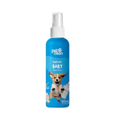 Imagem de Perfume para Cachorro Cães e Gatos Pet Clean - 60ml (Baby)