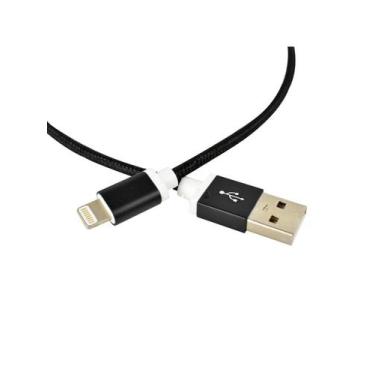 Imagem de Cabo Usb Evus C-057 Lightning Fast Charge Preto 1,0M