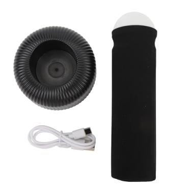 Imagem de LED Night Light Recarregável Inovador Pull Design Base Estável Handheld Quente Night Light para Quarto Berçário Kids Room Material ABS 215g (Preto)