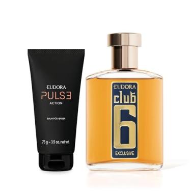 Imagem de Combo Club 6 Exclusive Desodorante Colônia 95ml + Pulse Action Pós-Barba Balm 75g