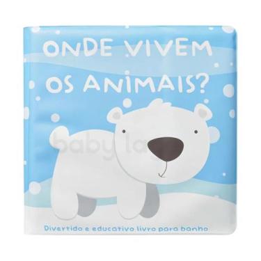 Imagem de Livro De Banho Onde Vivem Os Animais Infantil Educativo Bebê - Multiki