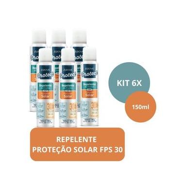Imagem de Kit 6 Repelentes Spray Com Proteção Solar FPS30 150ml Above