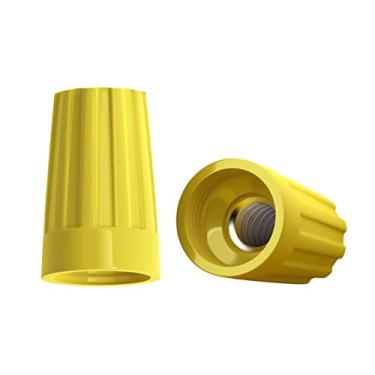 Imagem de Sfor | Conector de Torção Amarelo 2,5-10,0 mm² | 100 Peças | Emenda para Fios e Cabos
