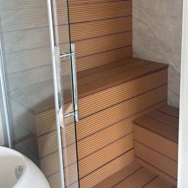 Imagem de Deck de Madeira Ecológica 290cm X 14,60cm 2,4cm Espessura Canela