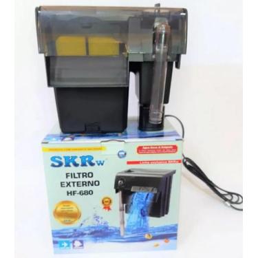 Imagem de Filtro Hang-on Externo Skrw Hf-680 680l/h Aquários, 220V